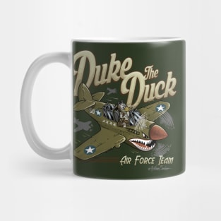 Duke the Duck flying Mug